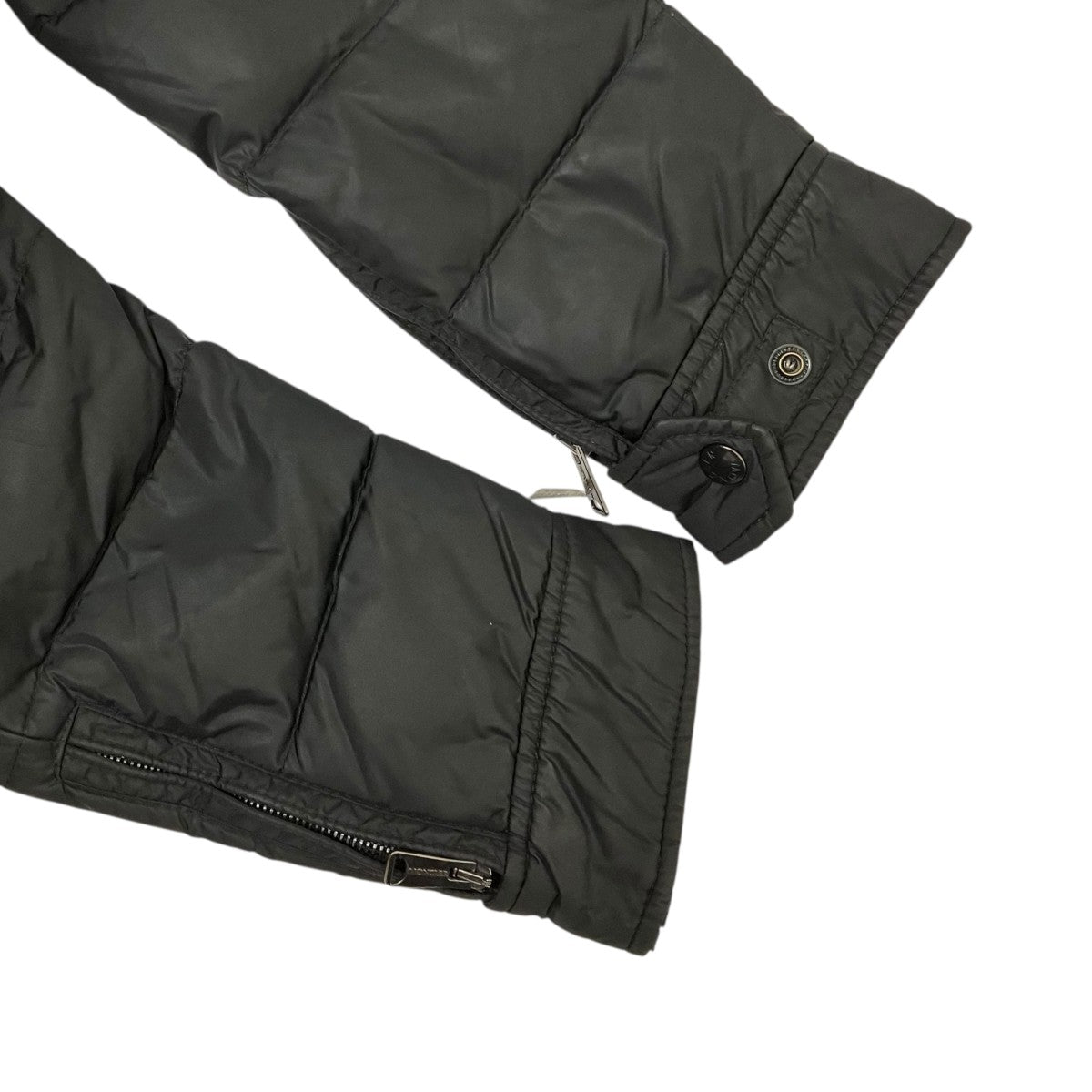 【希少】モンクレール　ライダースジャケット BALTIQUE ブラック　サイズ1 希少】モンクレール ライダースジャケット BALTIQUE ブラック サイズ1