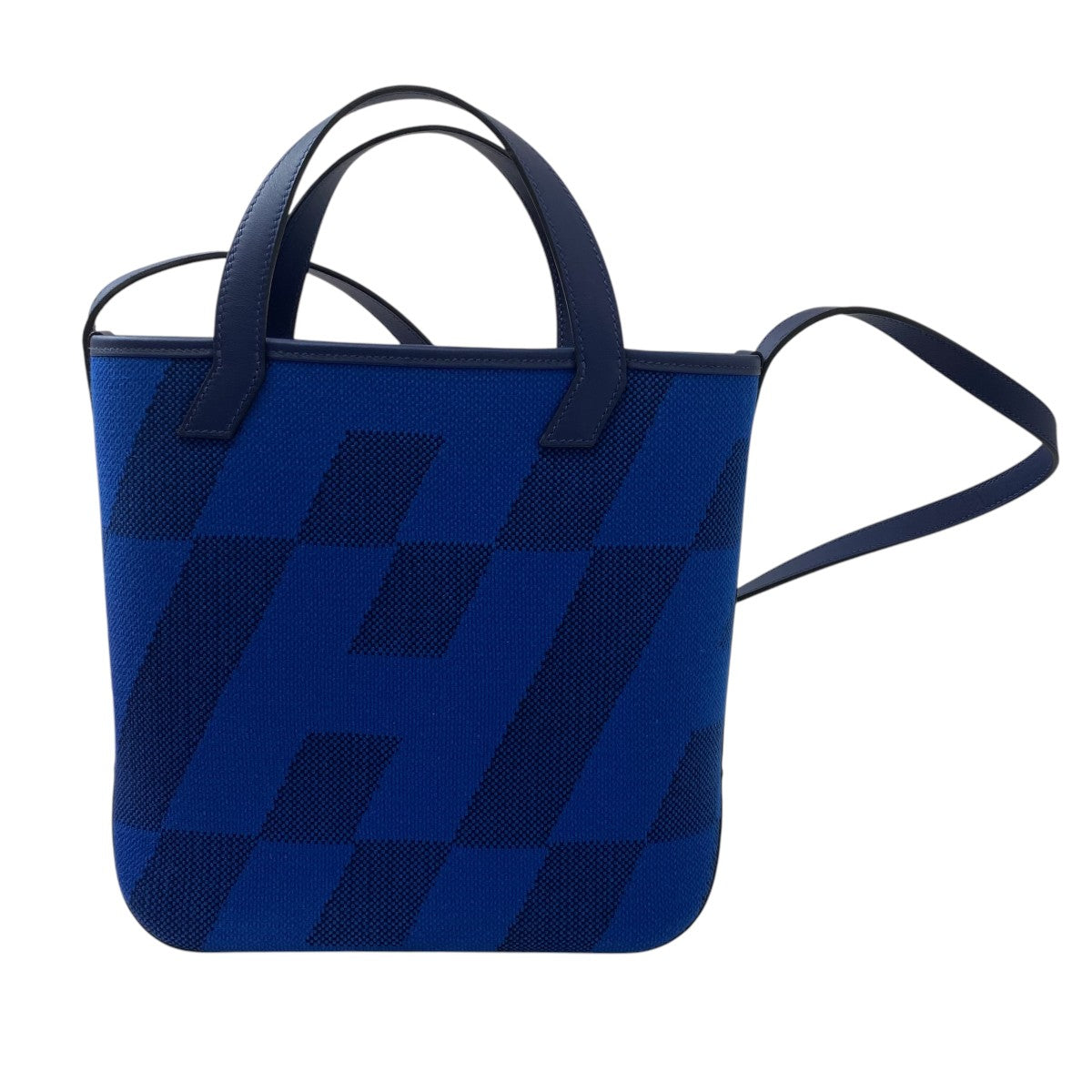 【リユース】HERMES ショルダーバッグ アンビエPM エルメス HERMES アンビエPM B刻 ブラウン トワル レディース