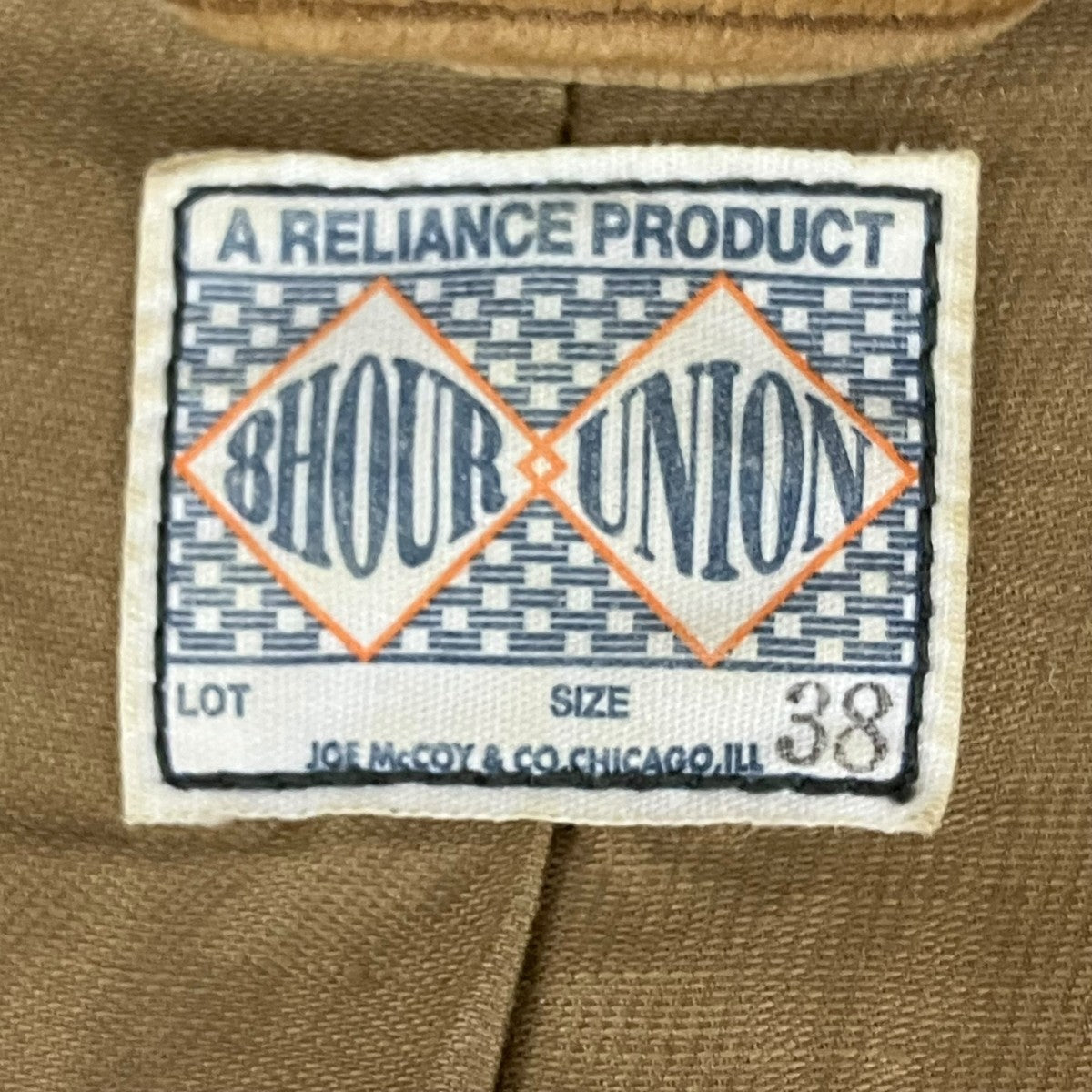 THE REAL McCOY’S 8HU CORDUROY SPORTS JACKETコーデュロイジャケット 古着・中古-7枚目のアイテム画像