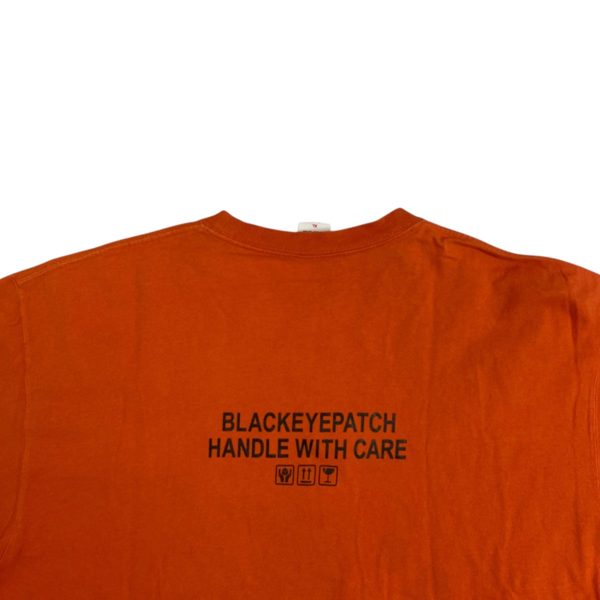 THE BLACK EYE PATCH(ブラックアイパッチ) Tシャツ オレンジ