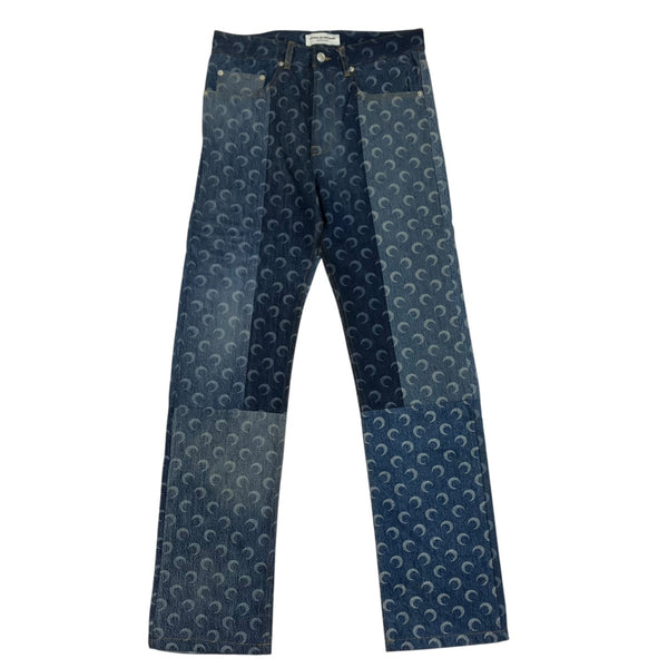 marine serre(マリーンセル) デニムパンツFW20 FW20 インディゴ サイズ