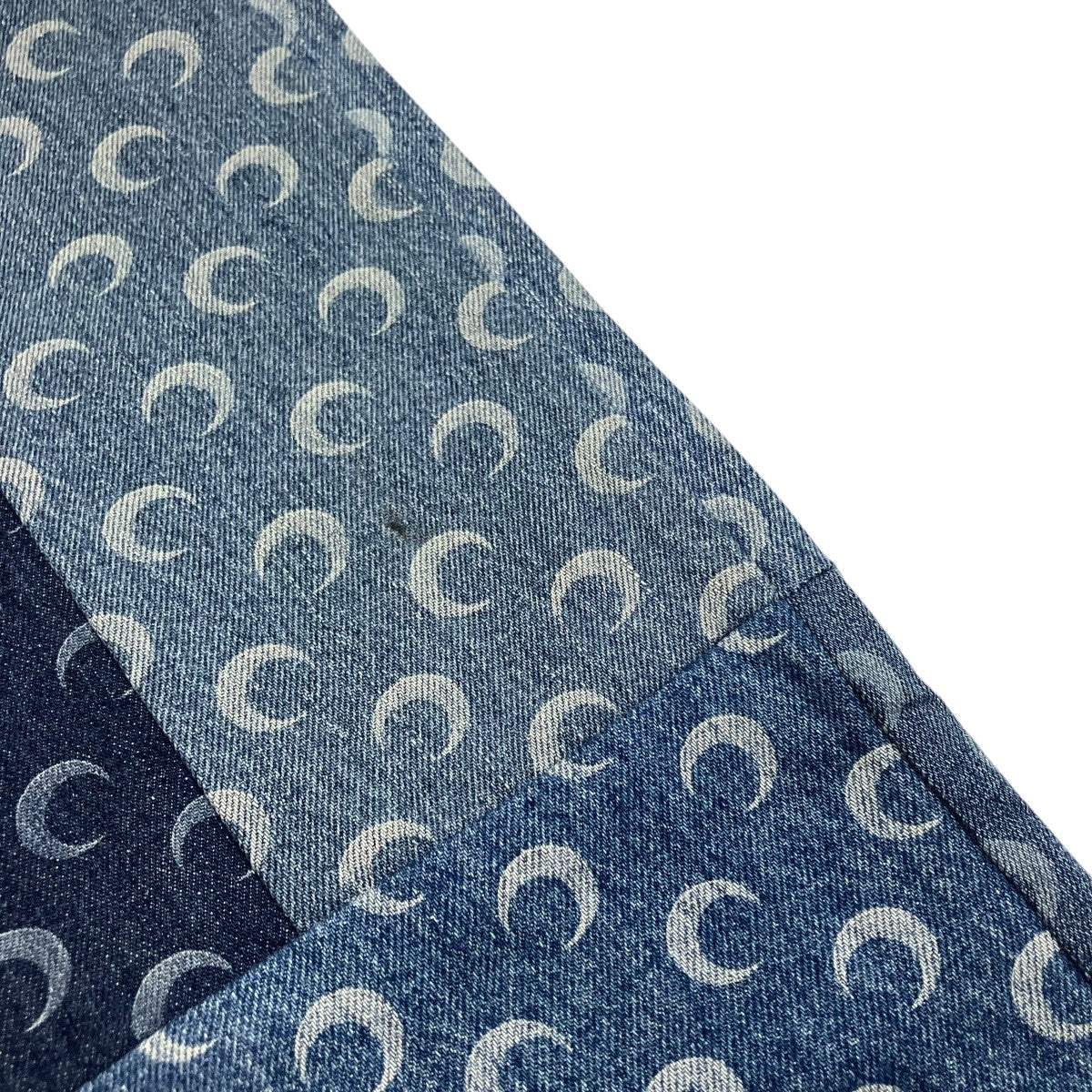 マリーンセル MarineSerre ムーン柄切替 デニムパンツ Sサイズ 美品 2025年最新】MARINE SERRE パンツの人気アイテム - メルカリ