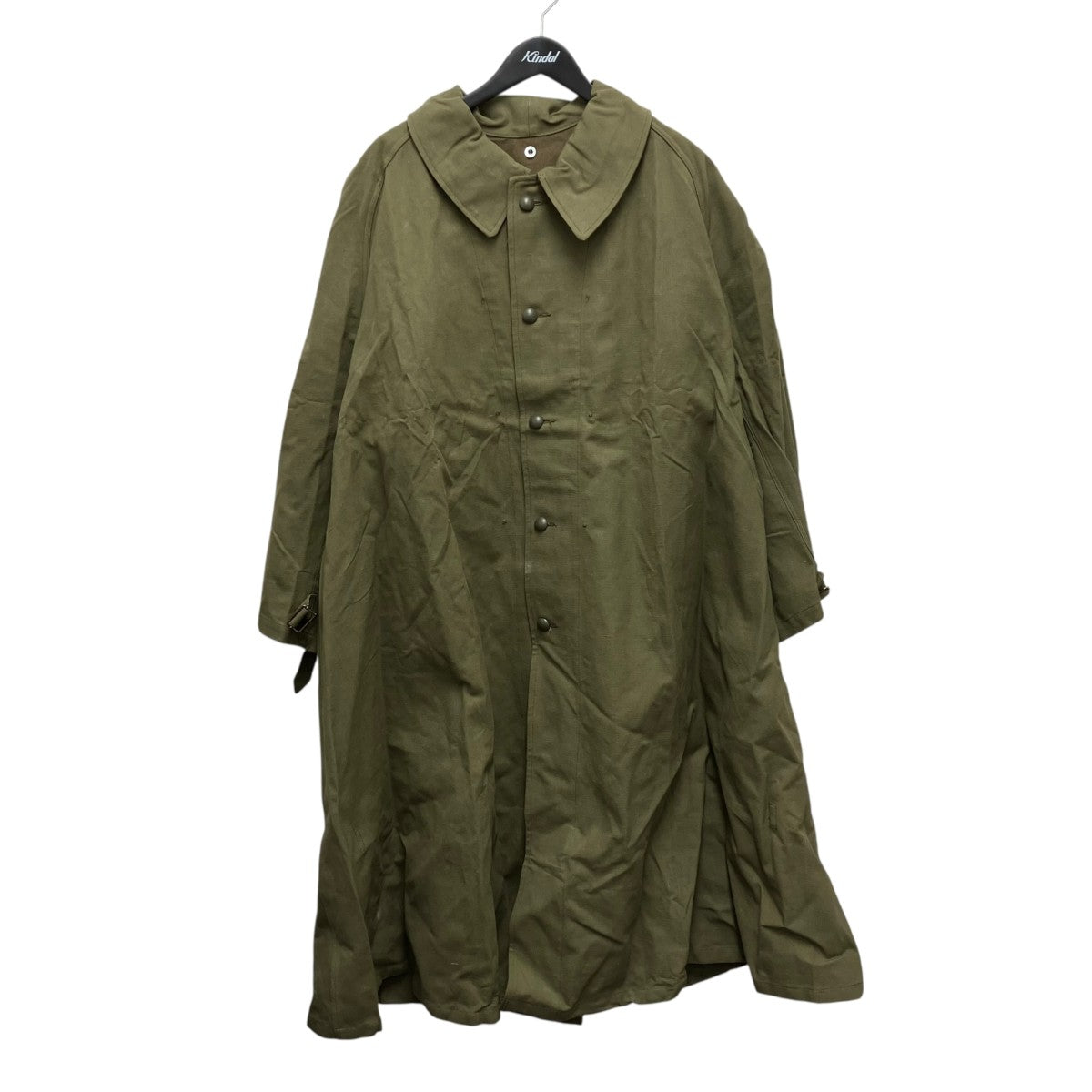 military 40s French Army M-35 MotorCycleCoatコート 古着・中古-1枚目のアイテム画像