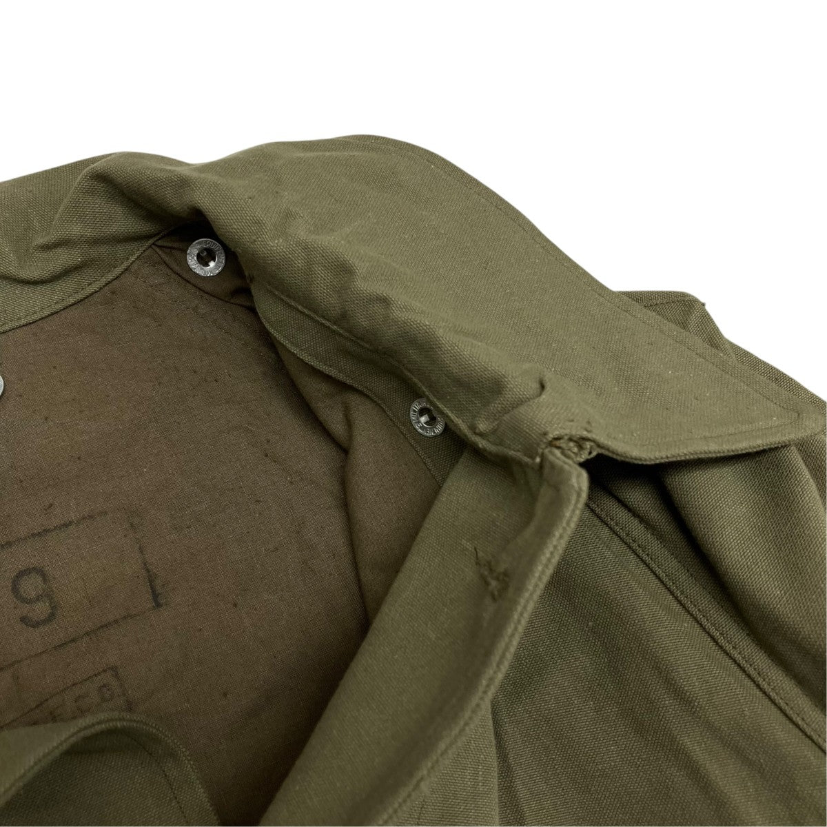 military 40s French Army M-35 MotorCycleCoatコート 古着・中古-4枚目のアイテム画像