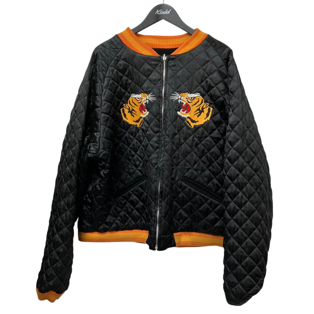 Reversible Quilted Tiger of Harlem Souvenir Jacketジャケット