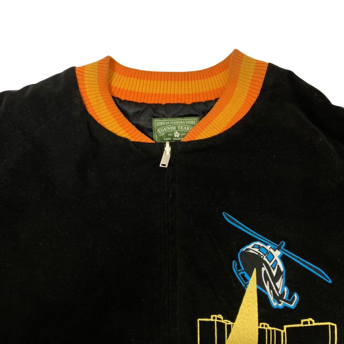Reversible Quilted Tiger of Harlem Souvenir Jacketジャケット