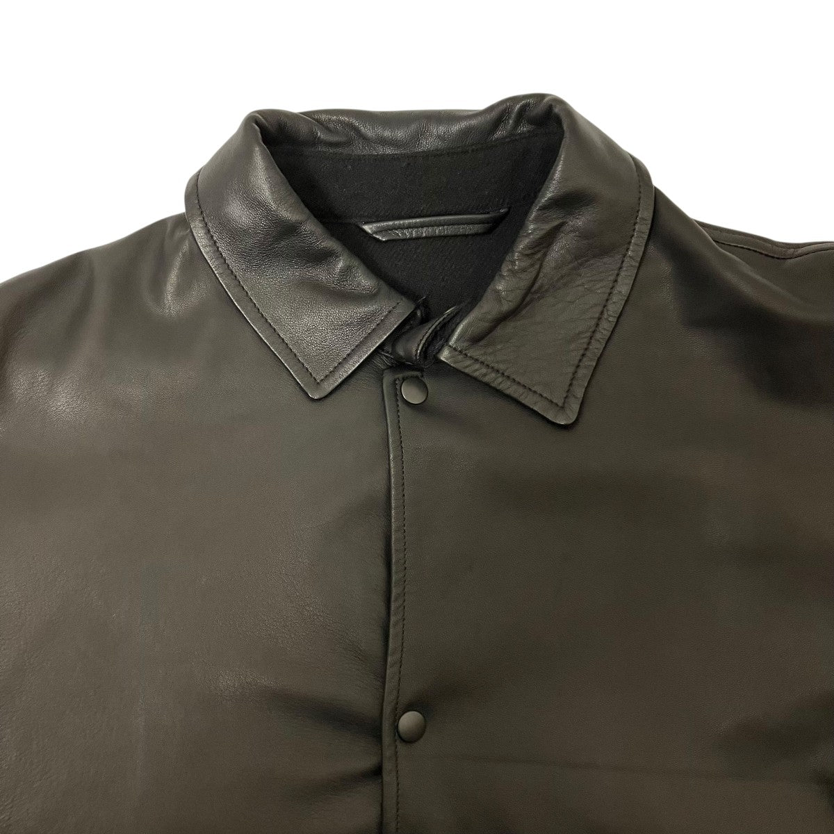 COMOLI(コモリ) シープスキン コーチジャケットレザージャケットA03