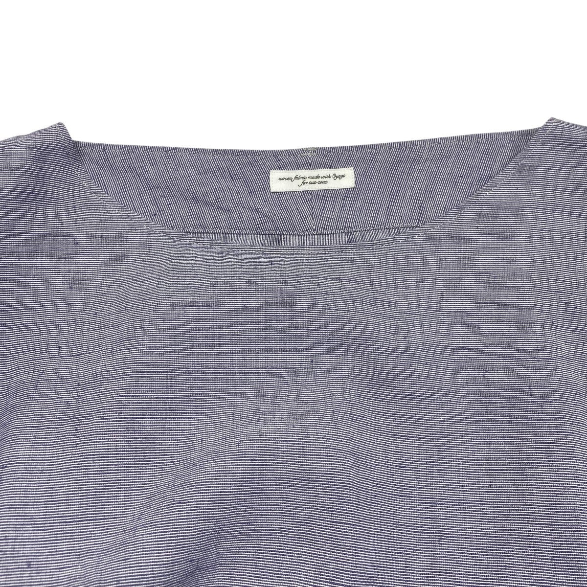 sus-sous(シュス) sleeping shirtsシャツ05-SS01407 05-SS01407