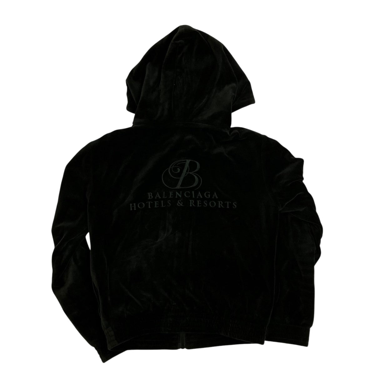 【値引】BALENCIAGA バレンシアガ デストロイパーカー 黒 XXSサイズ 値引】BALENCIAGA バレンシアガ デストロイパーカー 黒 XXS