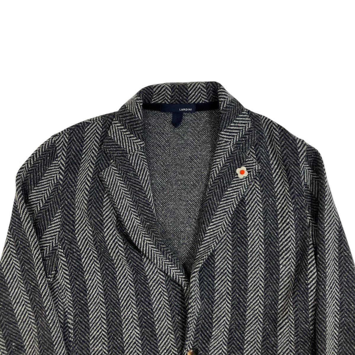 最先端 テーラードジャケット LARDINI(ラルディーニ) グレー S サイズ ジャケット・アウター