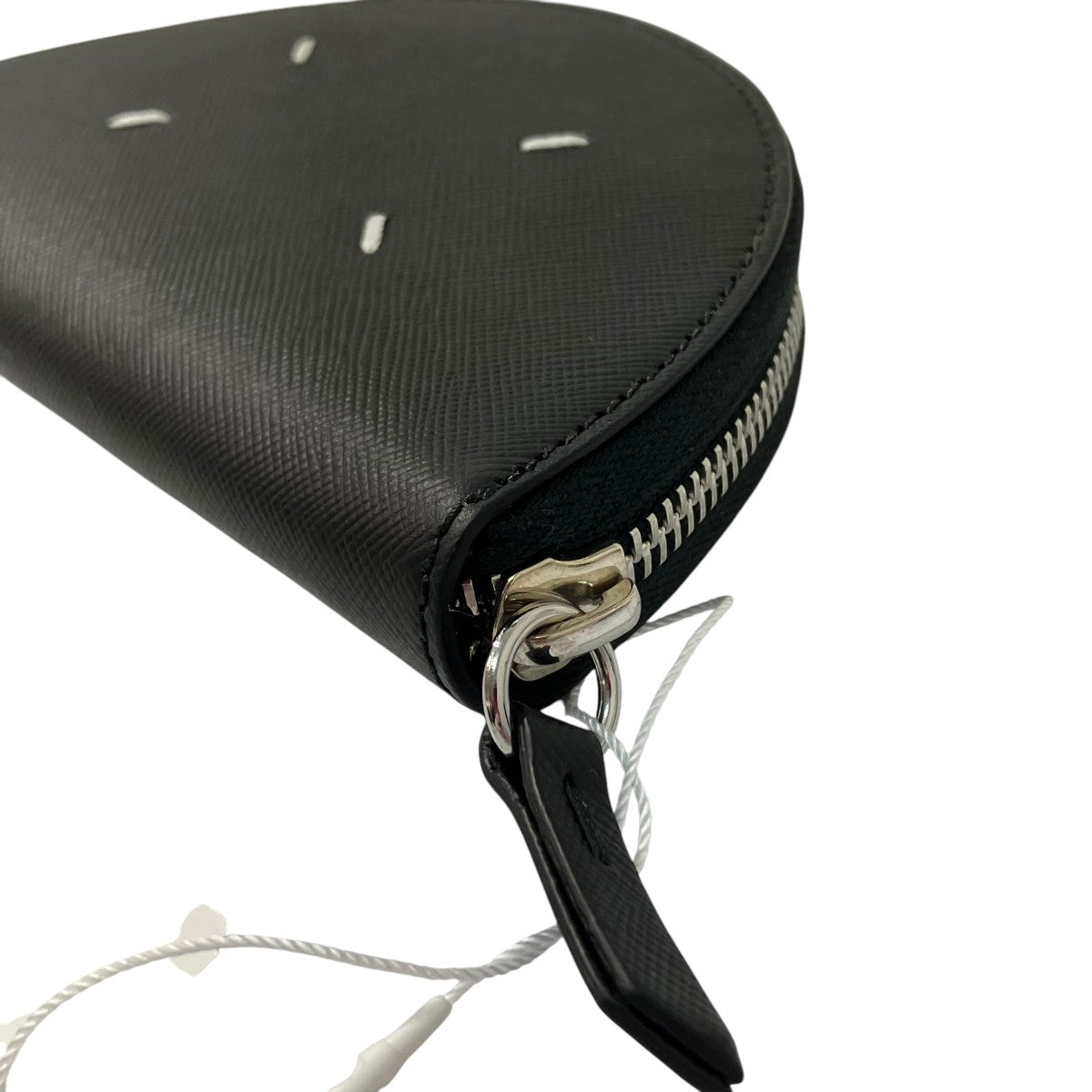 Maison Margiela(メゾンマルジェラ) HALF MOON POACH財布 ブラック