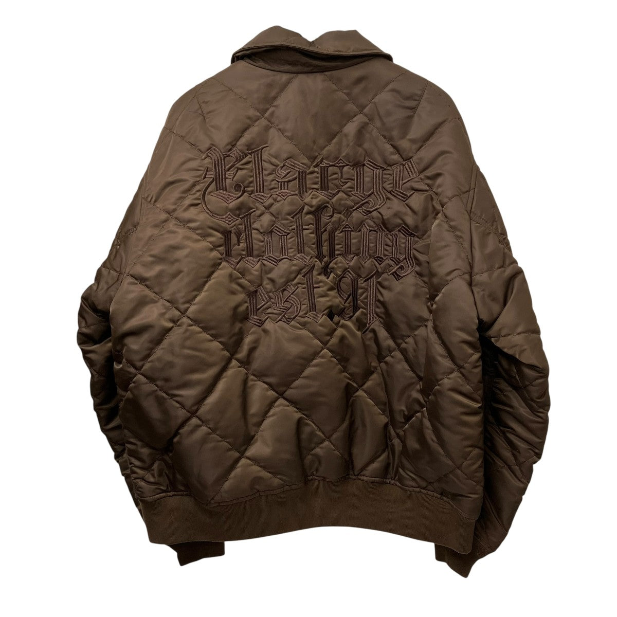 キルティング ジャケット X-LARGE / MILITARY FLIGHT JACKET/L/101244021002 X-LARGE(エクストララージ) MILITARY FLIGHT JACKETキルティング