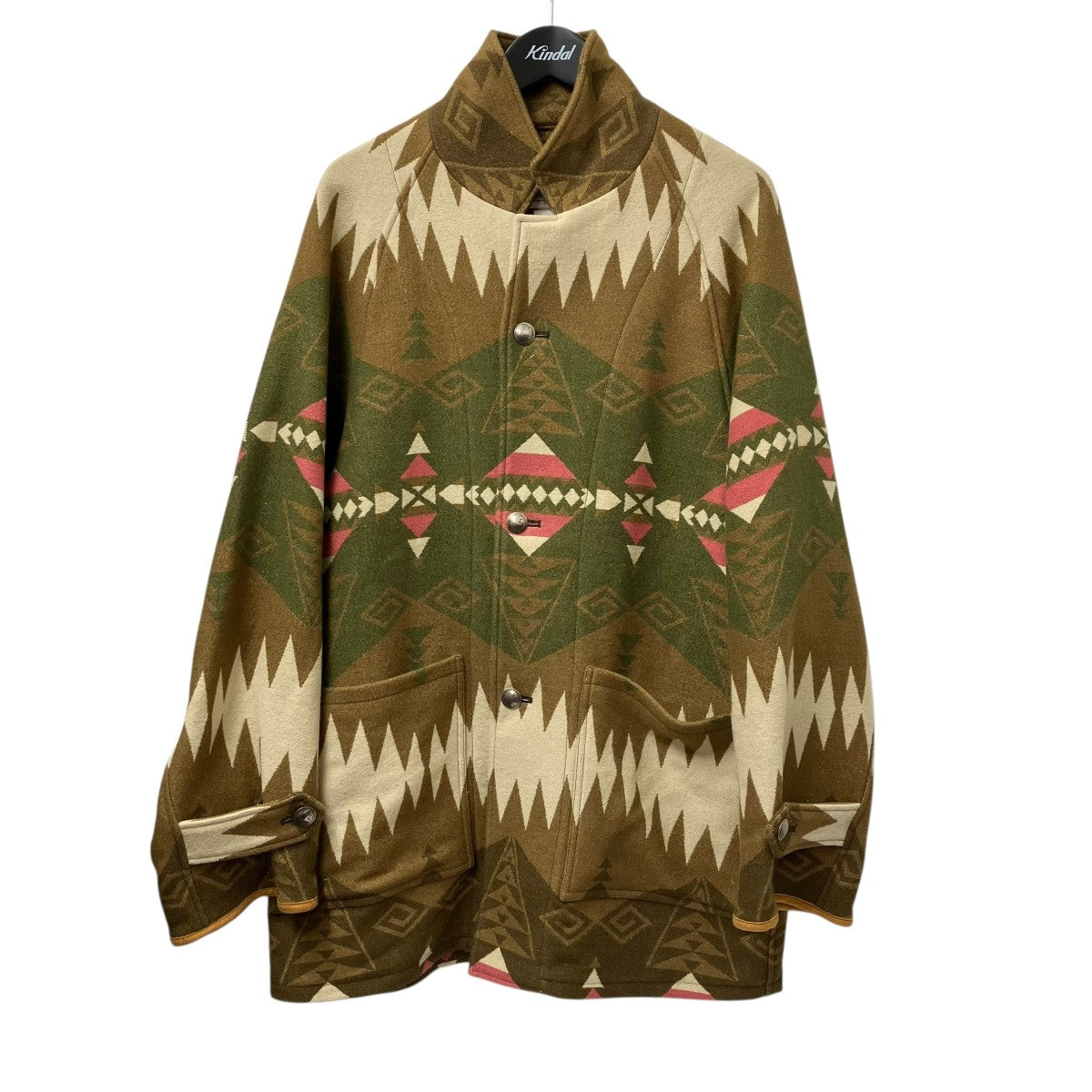 VISVIM(ビズビム) 23SSHOPILAND COAT NATIVE BLANKETコート