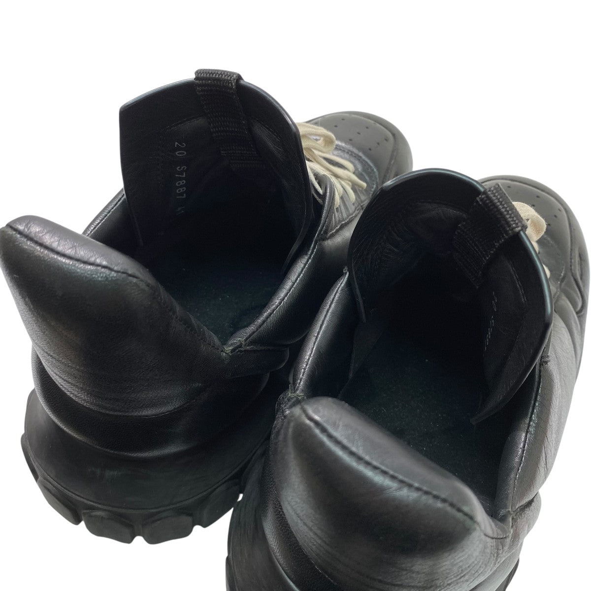 リックオウエンス RICK OWENS(リックオウエンス) MAXIMAL TRACTORレザースニーカー