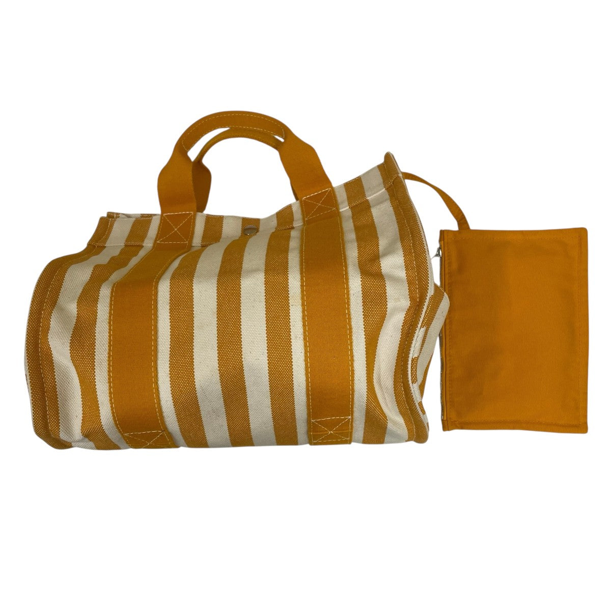 【美品】HERMES エルメス カンヌ PM ハンドバッグ オレンジ HERMES(エルメス) カンヌPMトートバッグ オレンジ｜【公式