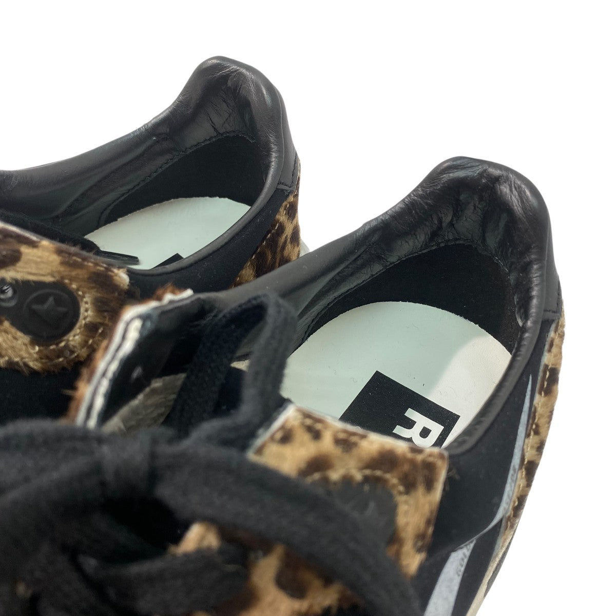 GOLDEN GOOSE レオハトフリントラウントトゥロファ 【関税込】 GOLDEN GOOSE(ゴールデングース) REOPARD RUNNING SNEAKERS