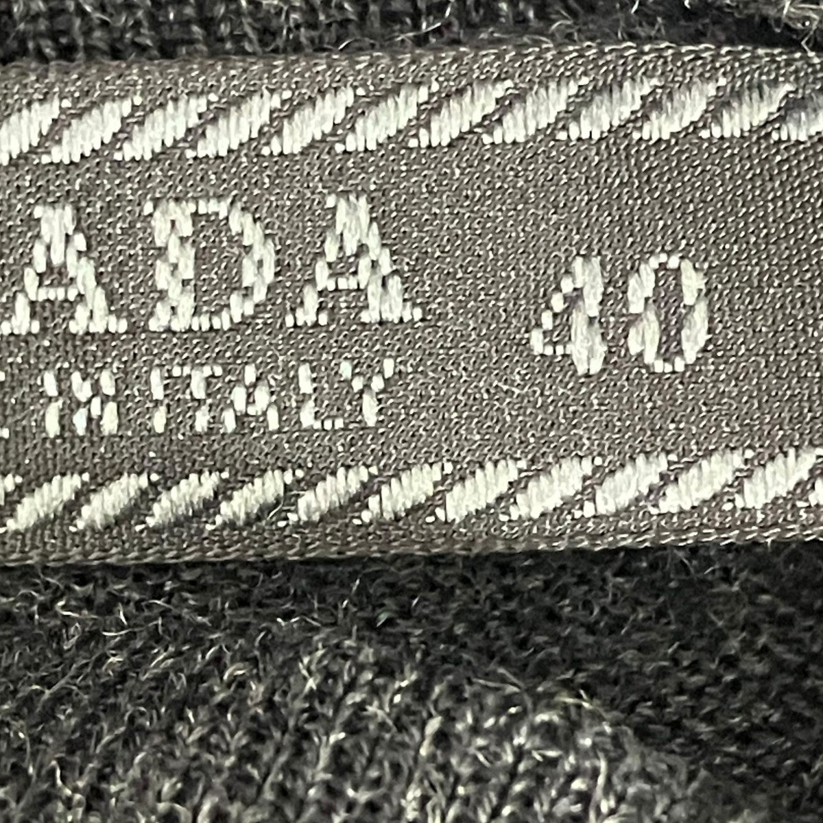 PRADA(プラダ) ハイネックニット ダークグレー サイズ 40