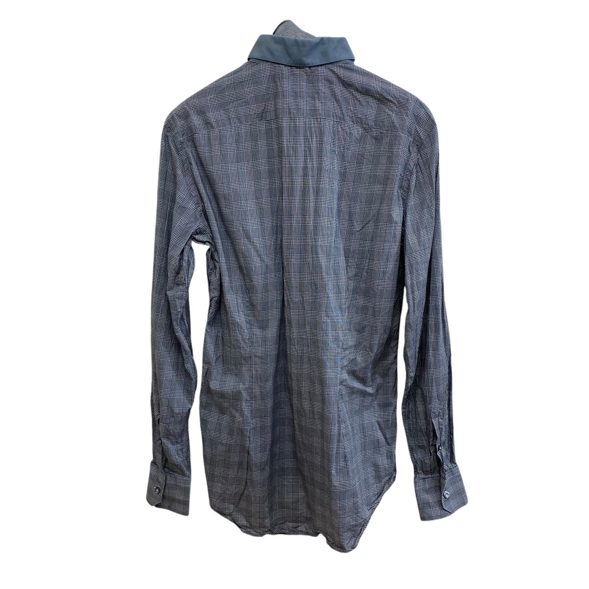 LANVIN - LANVIN ランバン カジュアルシャツ 40(M位) 紺 【古着】【中古】 楽天市場】中古 メンズ（ブランドランバン）（ワイシャツ