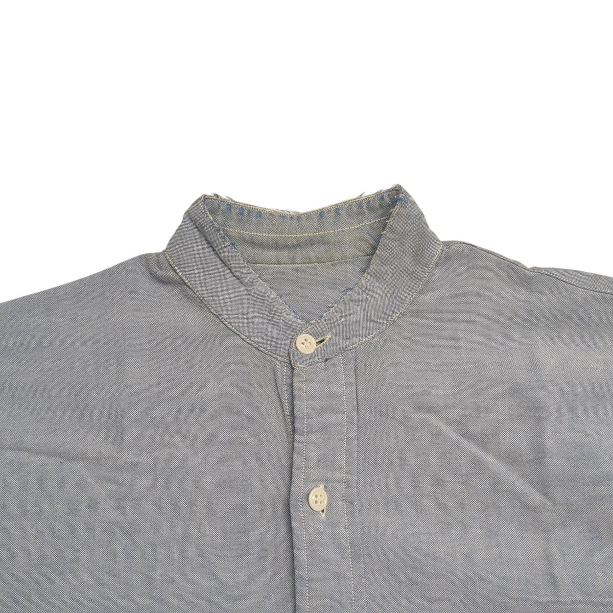military 50s USAF OXFORD SHIRT マチ付きシャツ 古着・中古-3枚目のアイテム画像