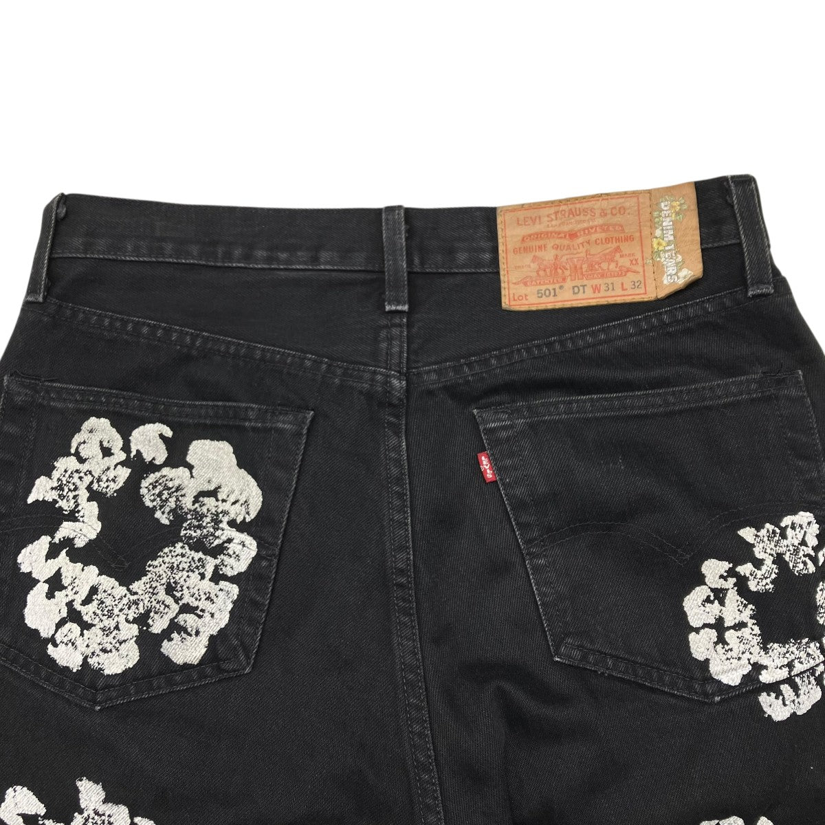 DENIM TEARS W31 L32ブラック オレンジ デニム DENIM TEARS W31 L32ブラック オレンジ デニム - メルカリ