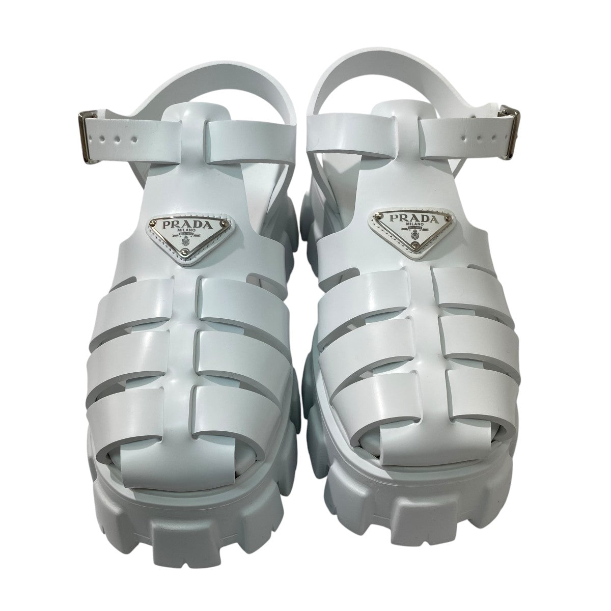PRADA★プラダ フォームラバー サンダル 中古・古着通販】PRADA (プラダ) フォームラバーサンダル ライト
