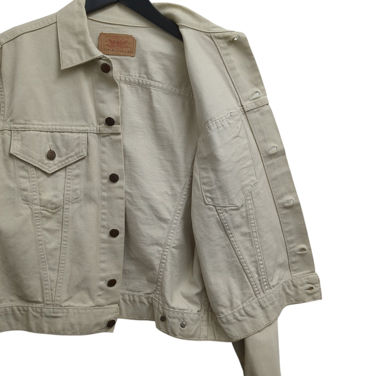 VINTAGE LEVI'S 60s 70518 Big E 3rd カツラギ ビッグサイズジャケット