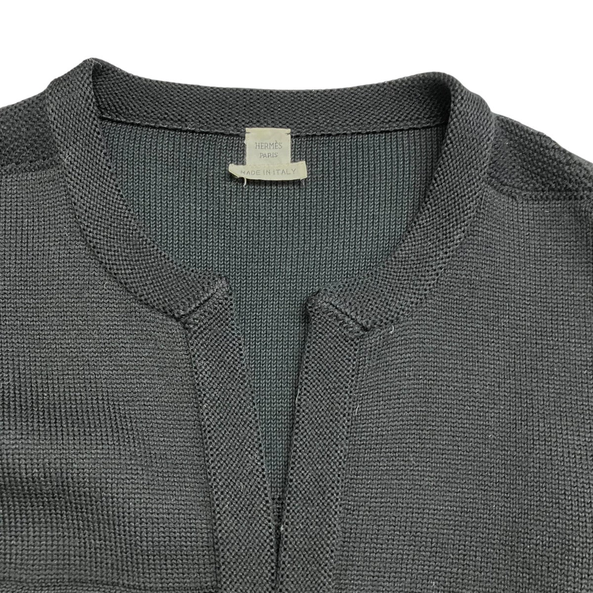 HERMES カーディガン27-7711 古着・中古-3枚目のアイテム画像