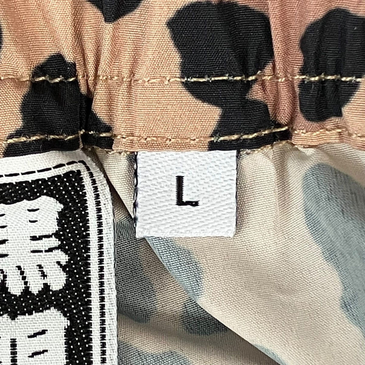 WACKO MARIA×THE BLACK EYE PATCH LEOPARD TRACK PANTS ブラウン