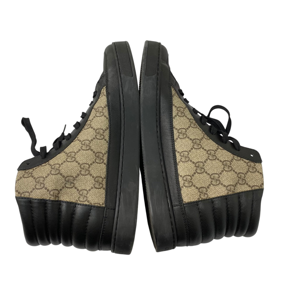 GUCCI(グッチ) ハイカットスニーカー386740 386740 ブラウン