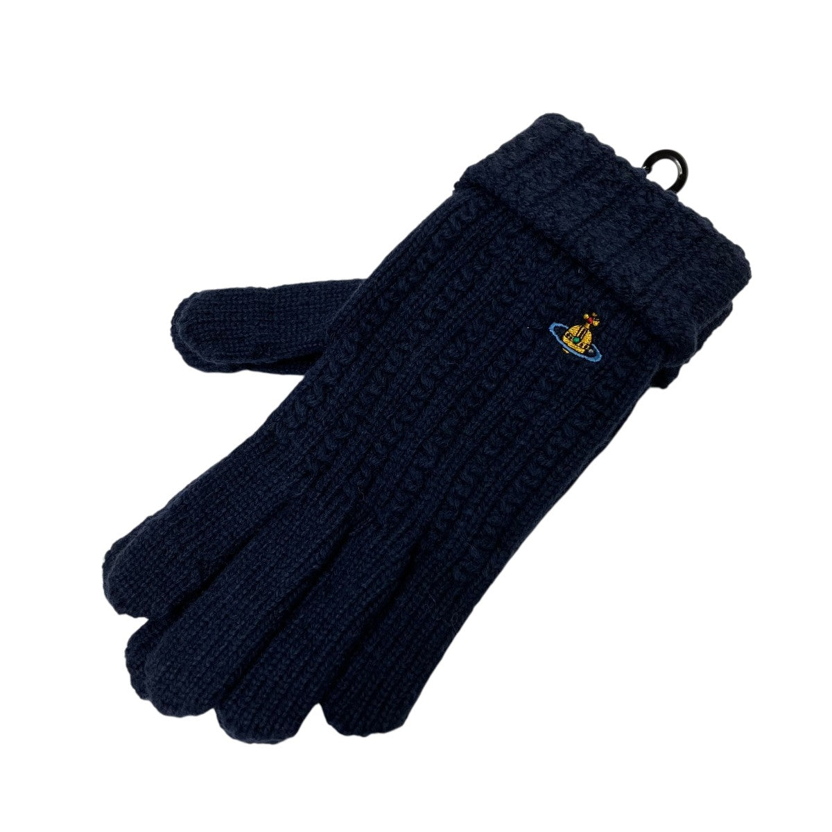 新品　未使用　ヴィヴィアンウエストウッド　手袋　ネイビー　紺 Vivienne Westwood(ヴィヴィアンウエストウッド) 手袋 ネイビー