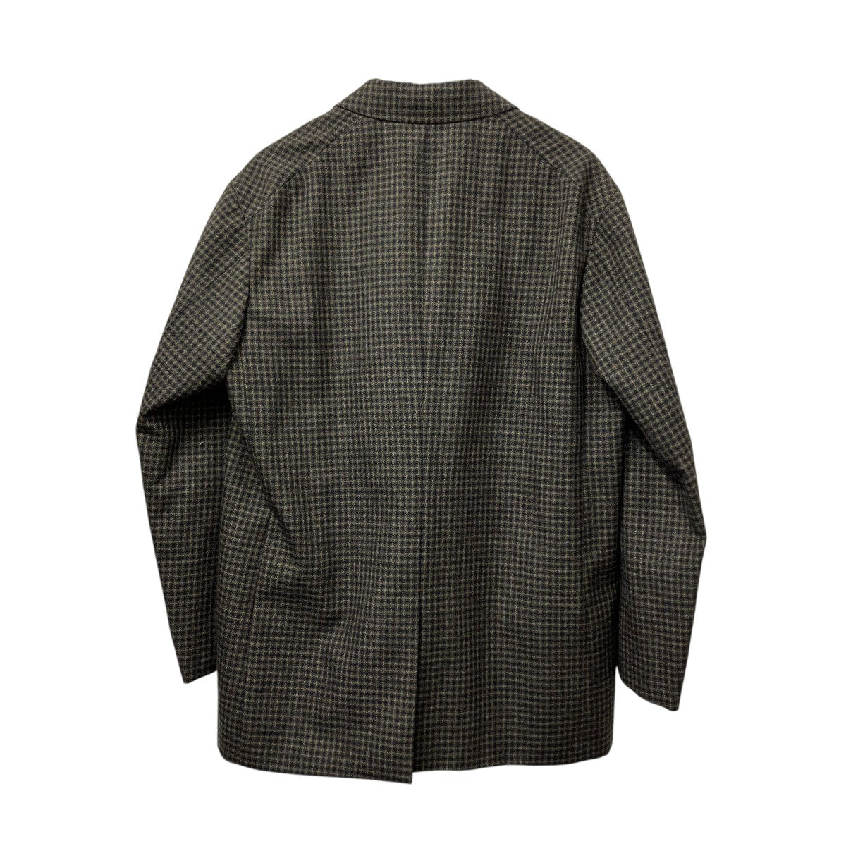 SCYE(サイ) Shetland Wool Tweed D．B． Short Coat Jacketダブル
