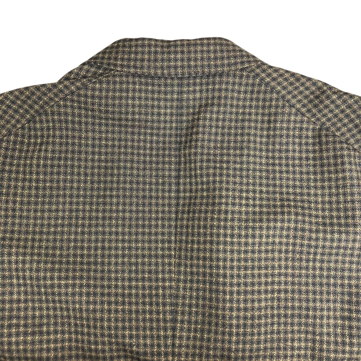 SCYE(サイ) Shetland Wool Tweed D．B． Short Coat Jacketダブル