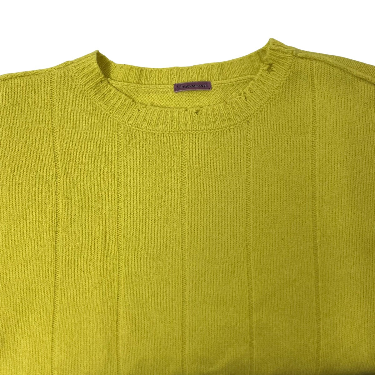 SueUNDERCOVER(スーアンダーカバー) ニットSUZ1902 SUZ1902 イエロー