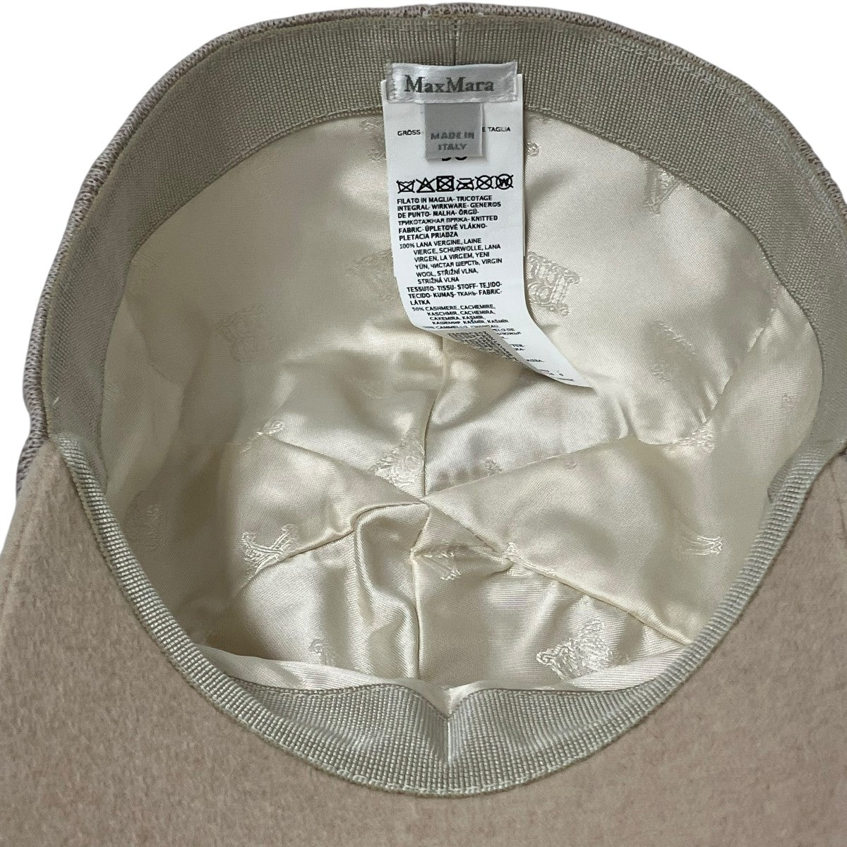 MaxMara キャップ457609036 古着・中古-7枚目のアイテム画像