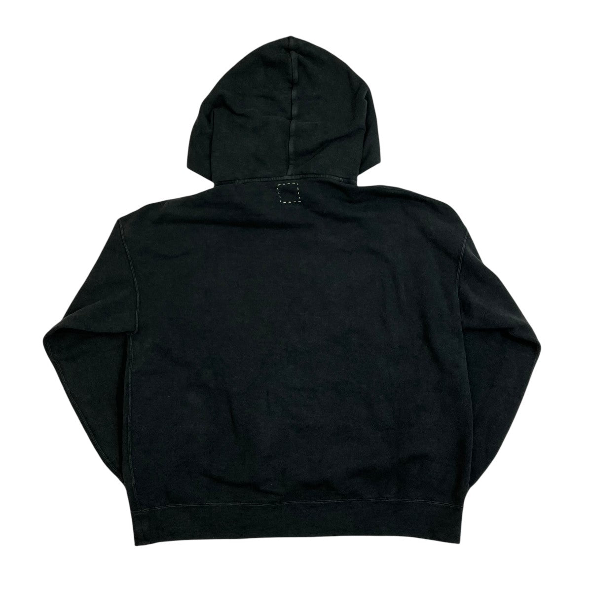 パーカー・フーディ VISVIM SS25 Black wool sweatshirt (0125105010010 BLACK) VISVIM(ビズビム) JUMBO SB HOODIE P.O. DMGDパーカー