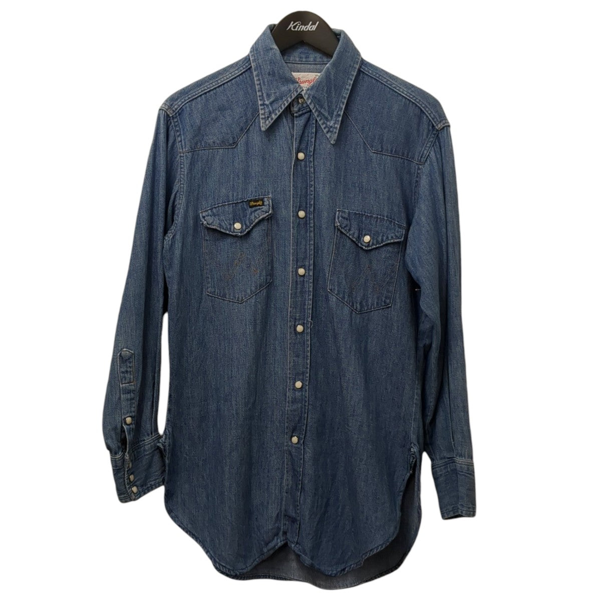 Wrangler(ラングラー) 70's Vintageチェックシャツ ブルー
