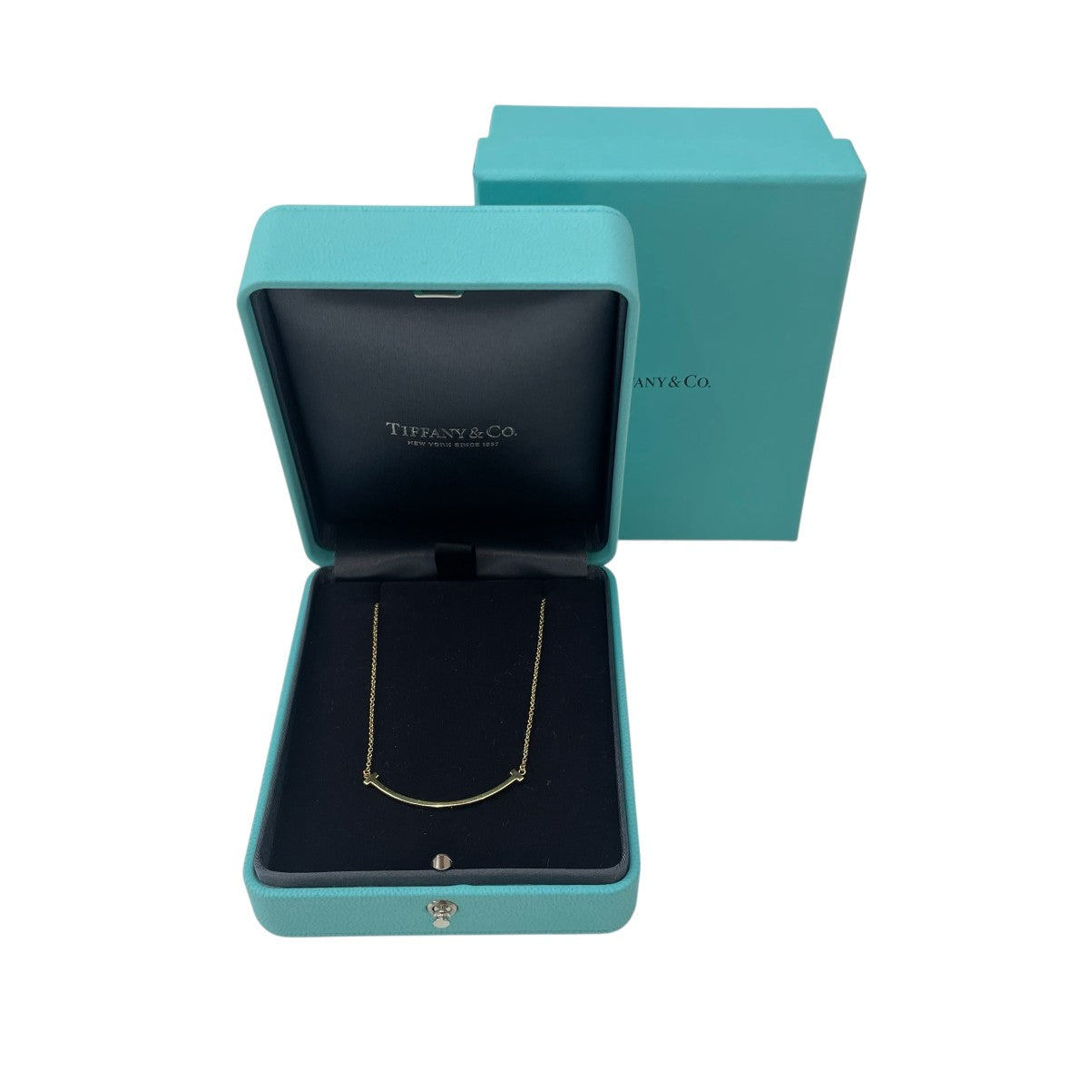 最終値下げ❁Tiffany スマイルTネックレス　スモール ティファニーTスマイルネックレス スモール ダイヤ レディース