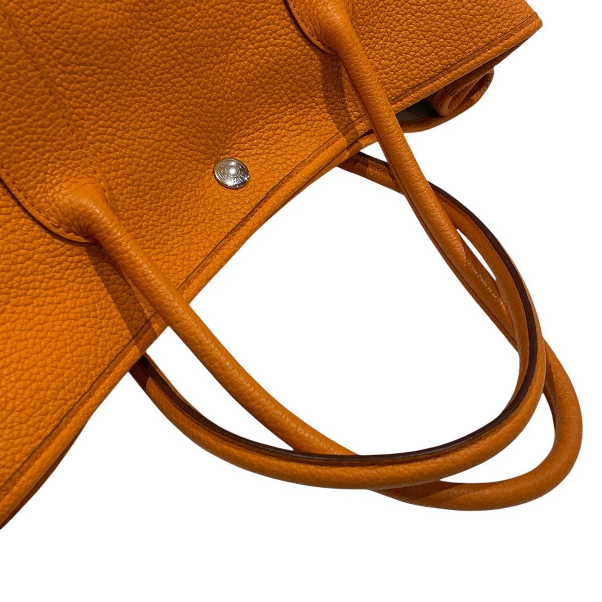 HERMES(エルメス) □P刻印レザートートバッグｶﾞｰﾃﾞﾝﾊﾟｰﾃｨｰ