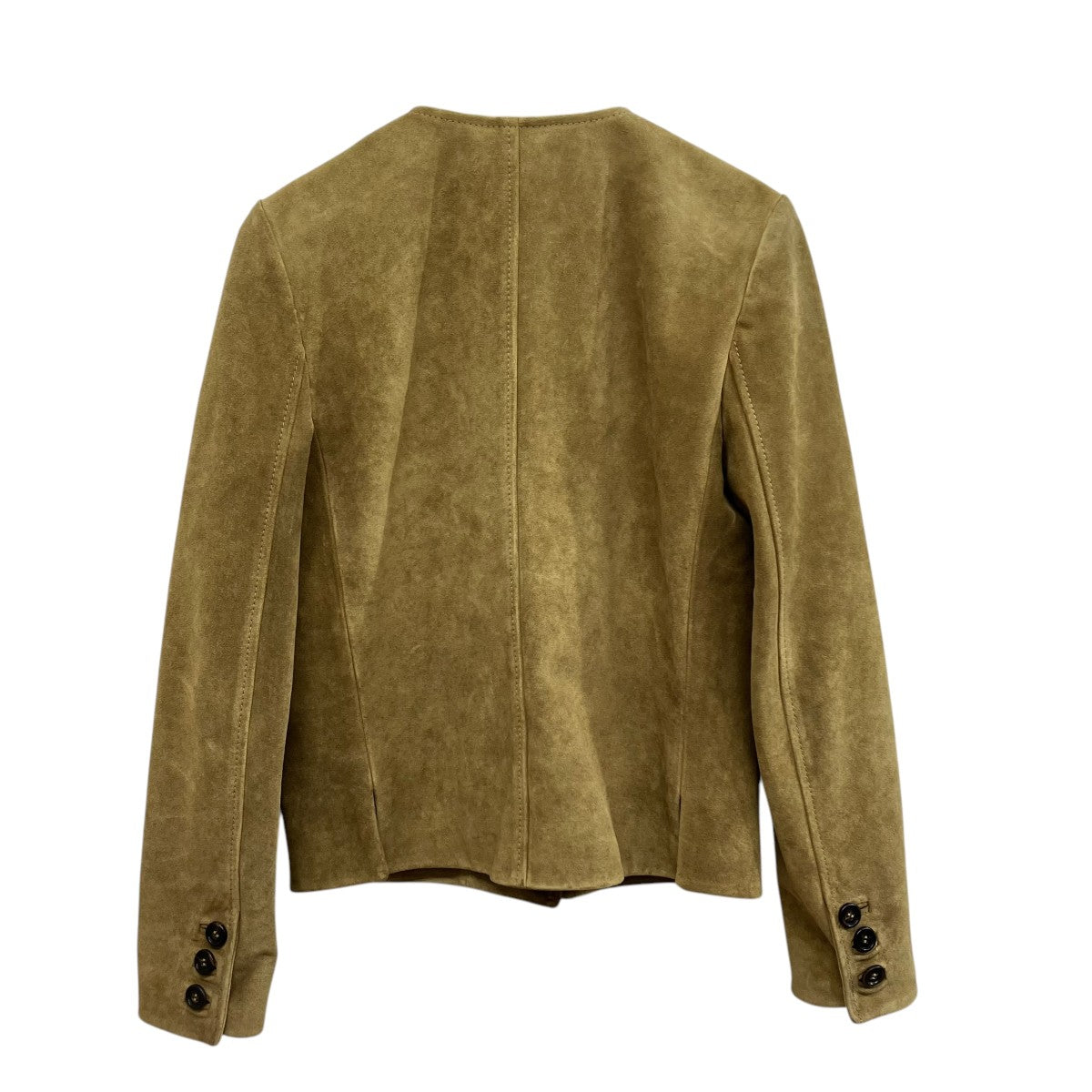 MIU MIU ナチュラル スエード ジャケットレザージャケットMPG492 古着・中古-2枚目のアイテム画像