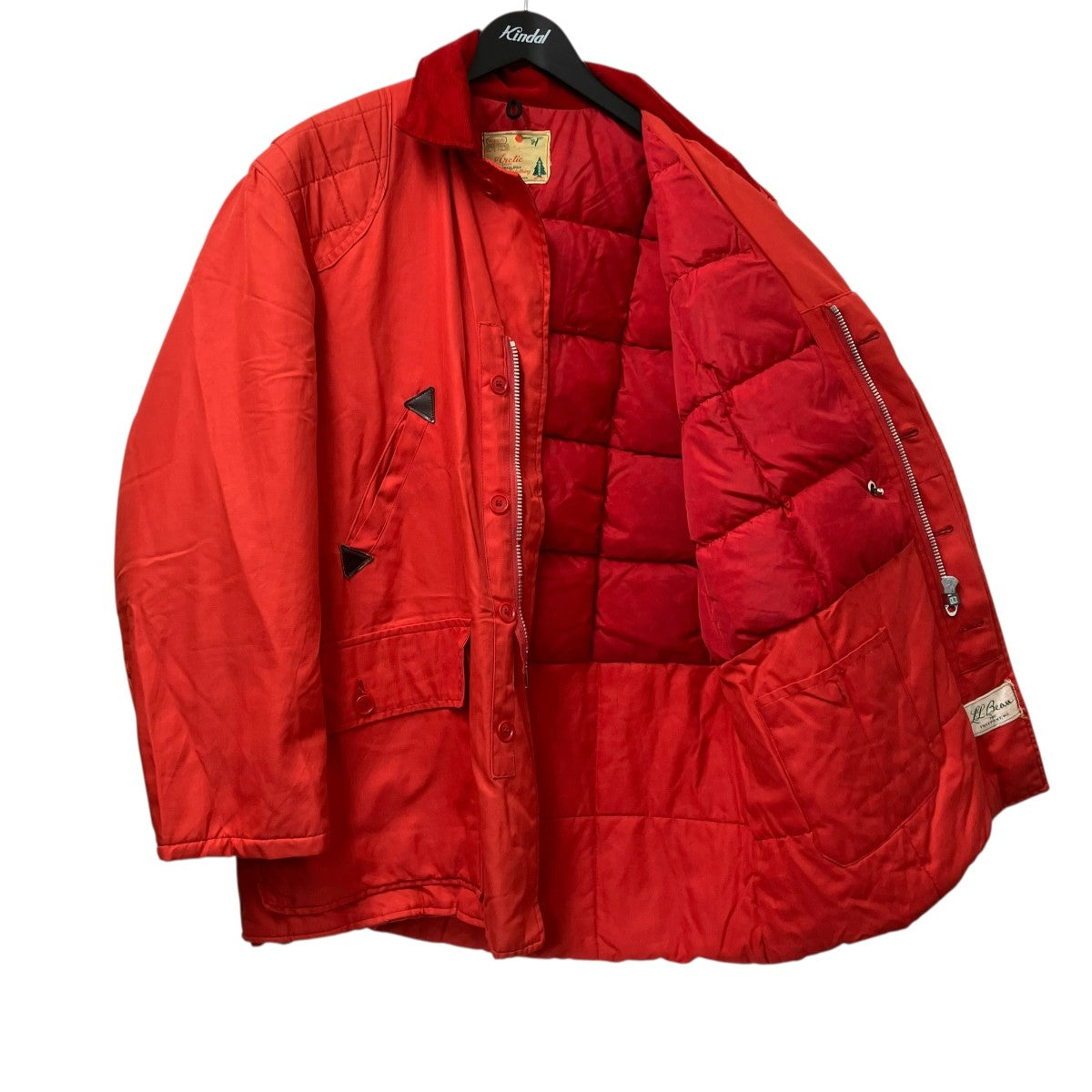 L．L．Bean 70s WOODS中綿ジャケット 古着・中古-2枚目のアイテム画像