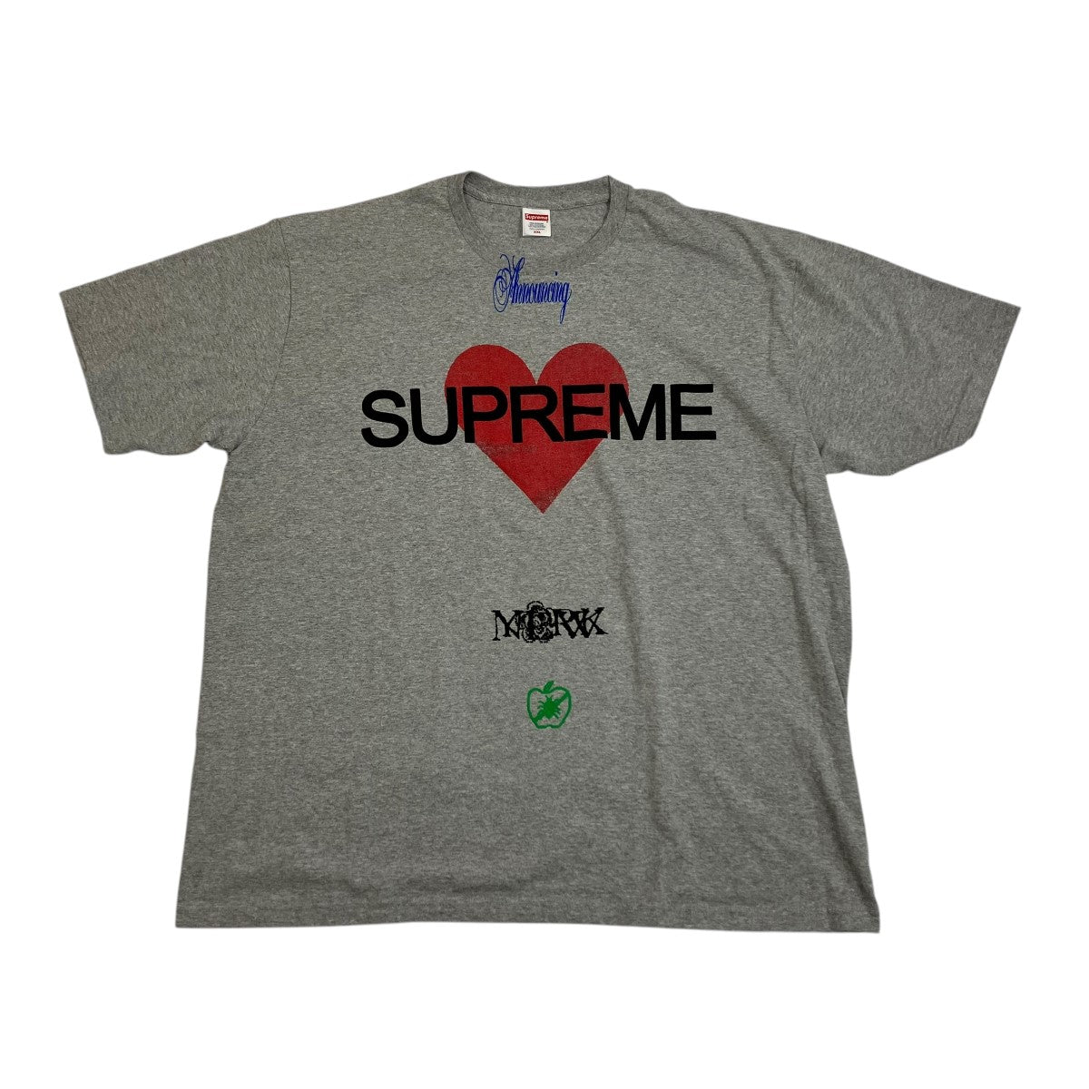 supreme　Tシャツ　グレー Supreme(シュプリーム) Tシャツ グレー サイズ XXL｜【公式