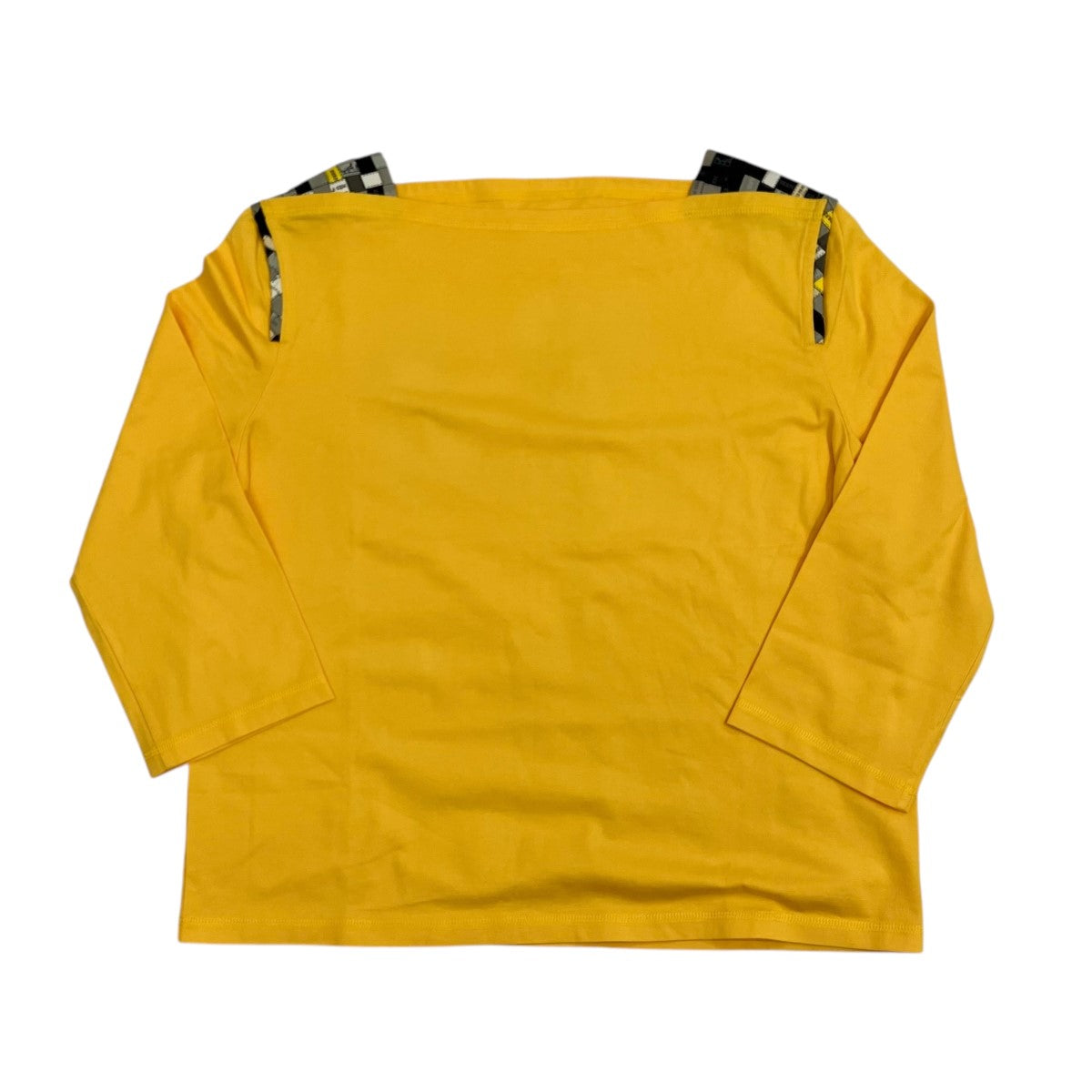 エルメス HERMES プリントワイド半袖Tシャツ 3E4621DL ピンク サイズ：38 HERMES エルメス プリントワイド半袖Tシャツ 3E4621DL ピンク