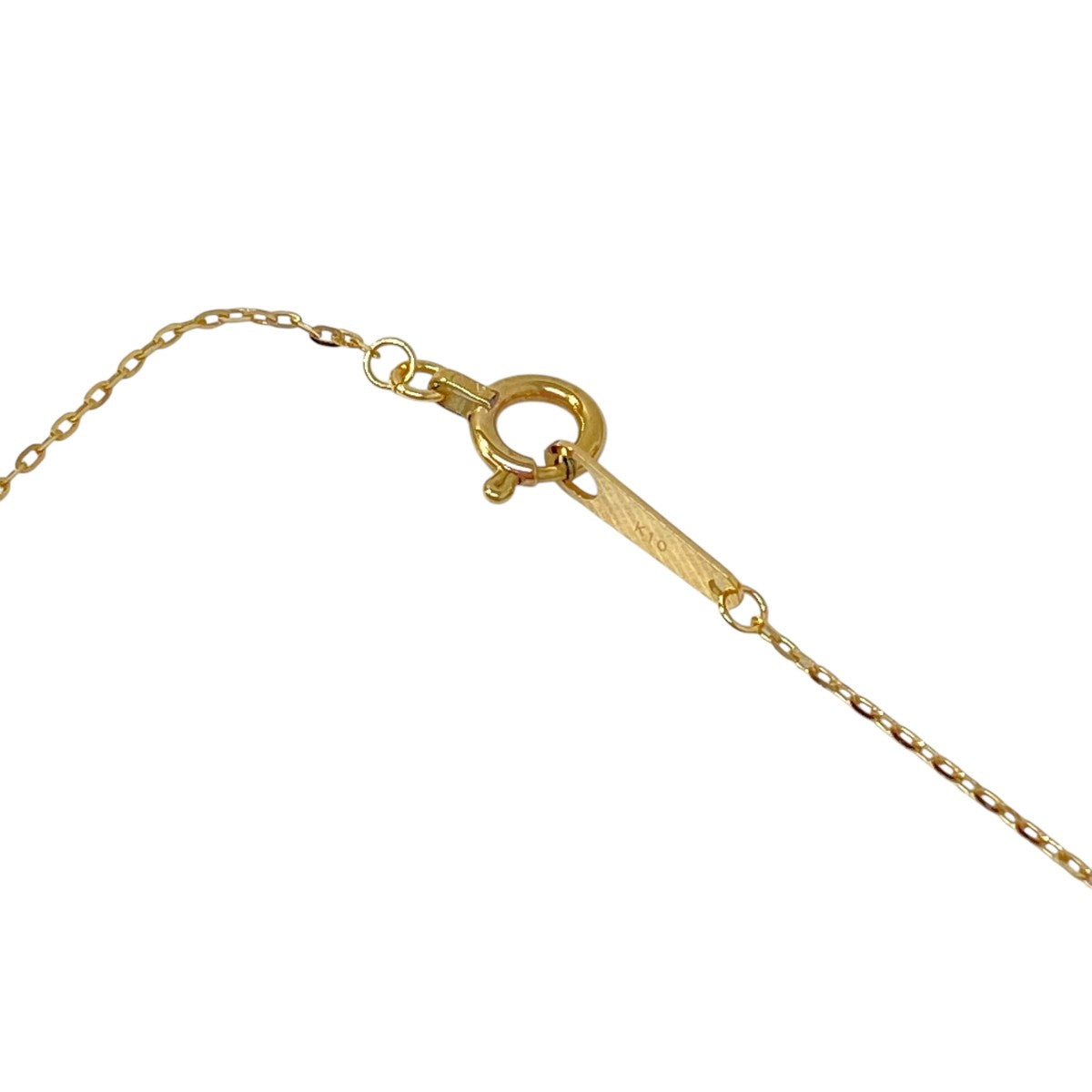 NOJESS ダイヤモンド　ミル　ネックレス K10ダイヤモンドネックレス（0.01ct）｜ネックレス｜ノジェス