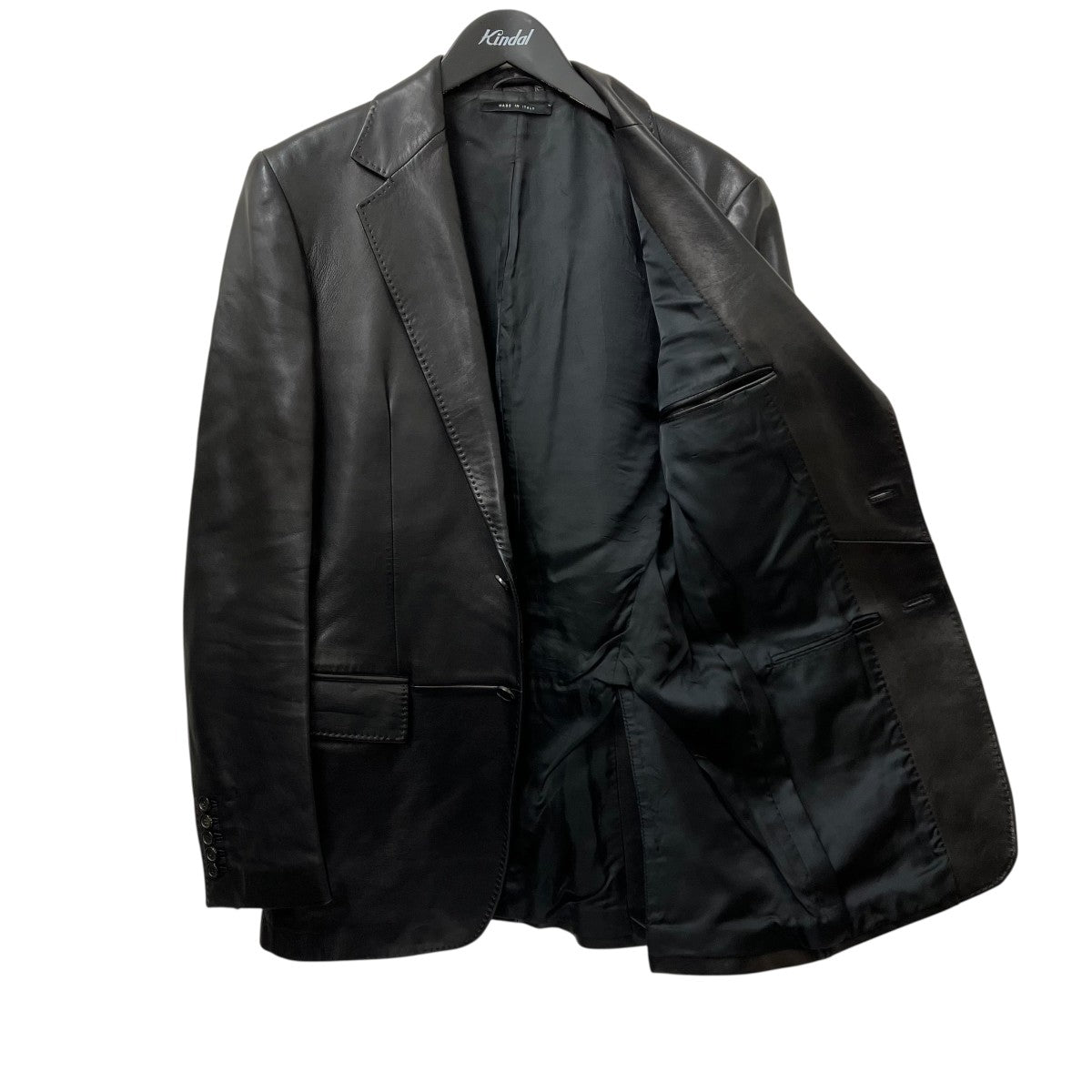 GUCCI(グッチ) レザーテーラード トムフォード期ジャケット102555