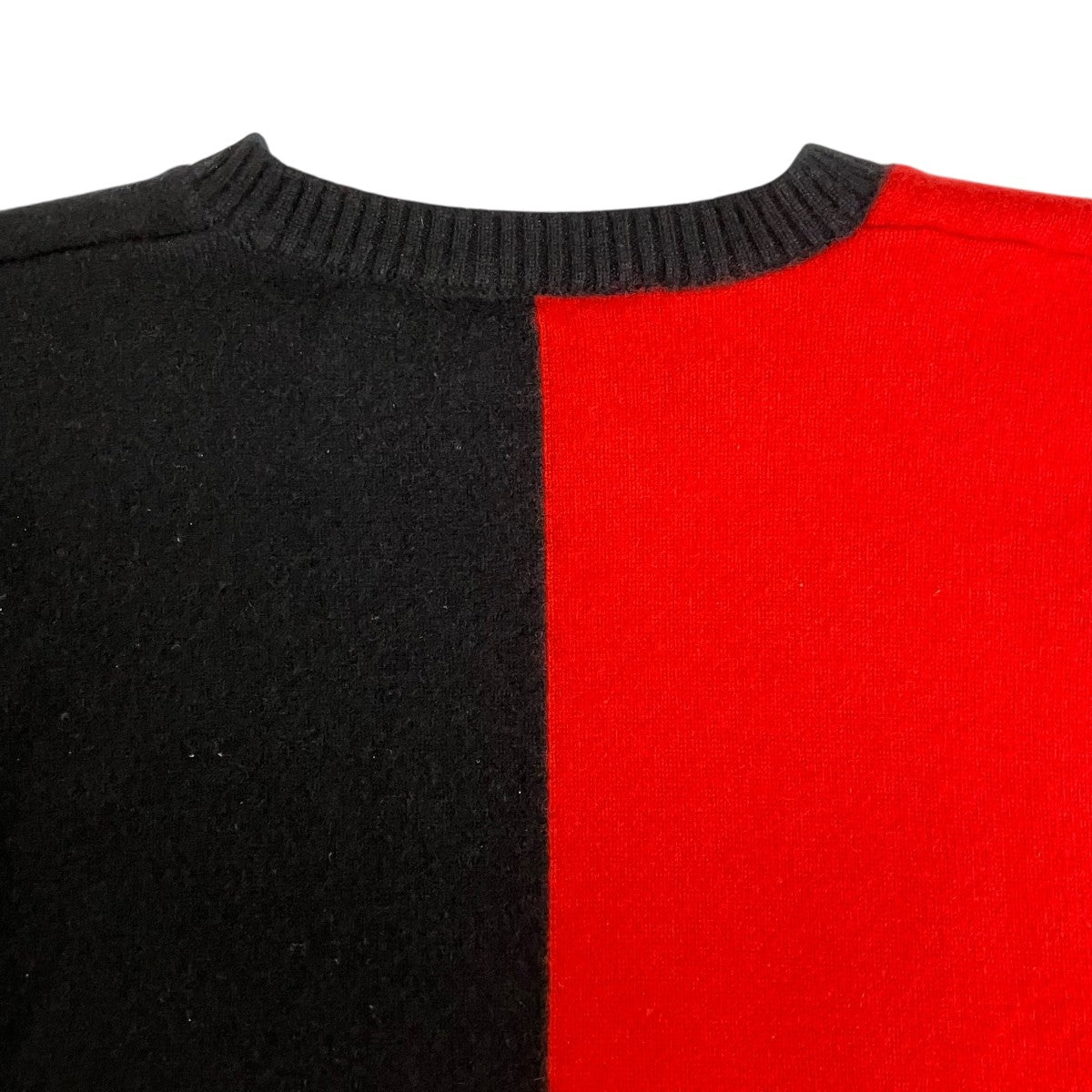 BURBERRY(バーバリー) ニット8023663 8023663 レッド×ブラック サイズ