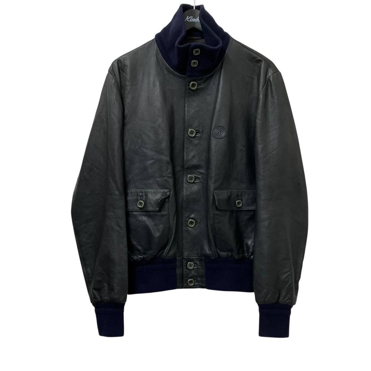 GUCCI(グッチ) レザーライダースジャケット408386 XN570 408386