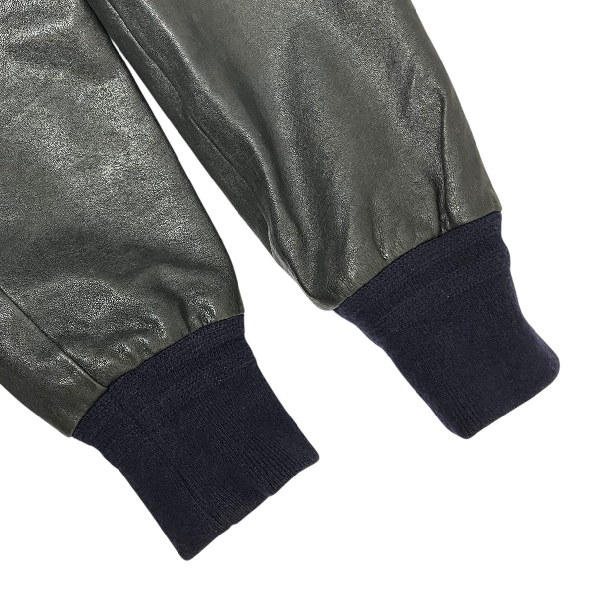 GUCCI(グッチ) レザージャケット641312 641312 ネイビー サイズ 44