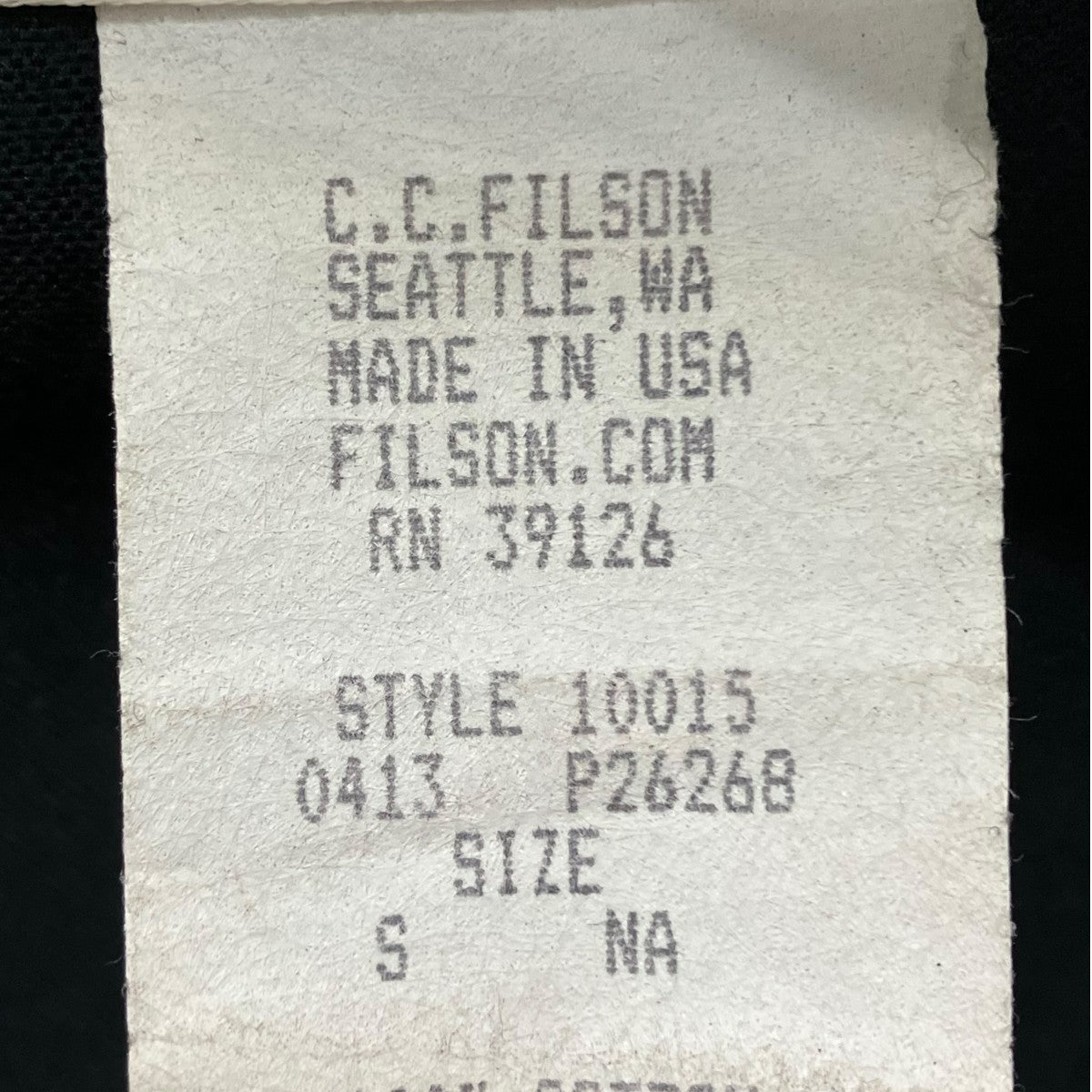 FILSON ワークジャケット10015 古着・中古-8枚目のアイテム画像