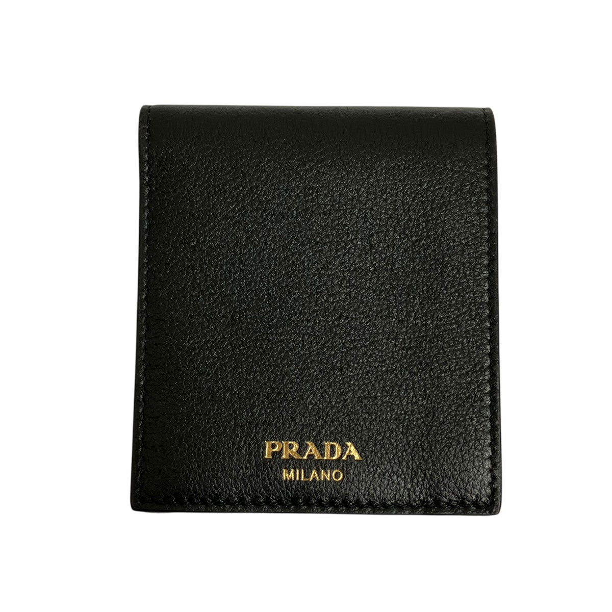 PRADA SOFT CALF COMPACT WALLET2つ折り財布 古着・中古-1枚目のアイテム画像