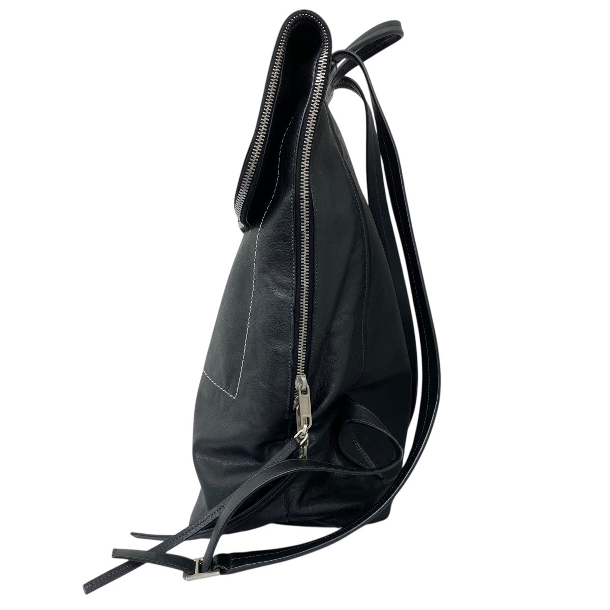 Rick Owens レザー バックパック | ブラック | FARFETCH JP